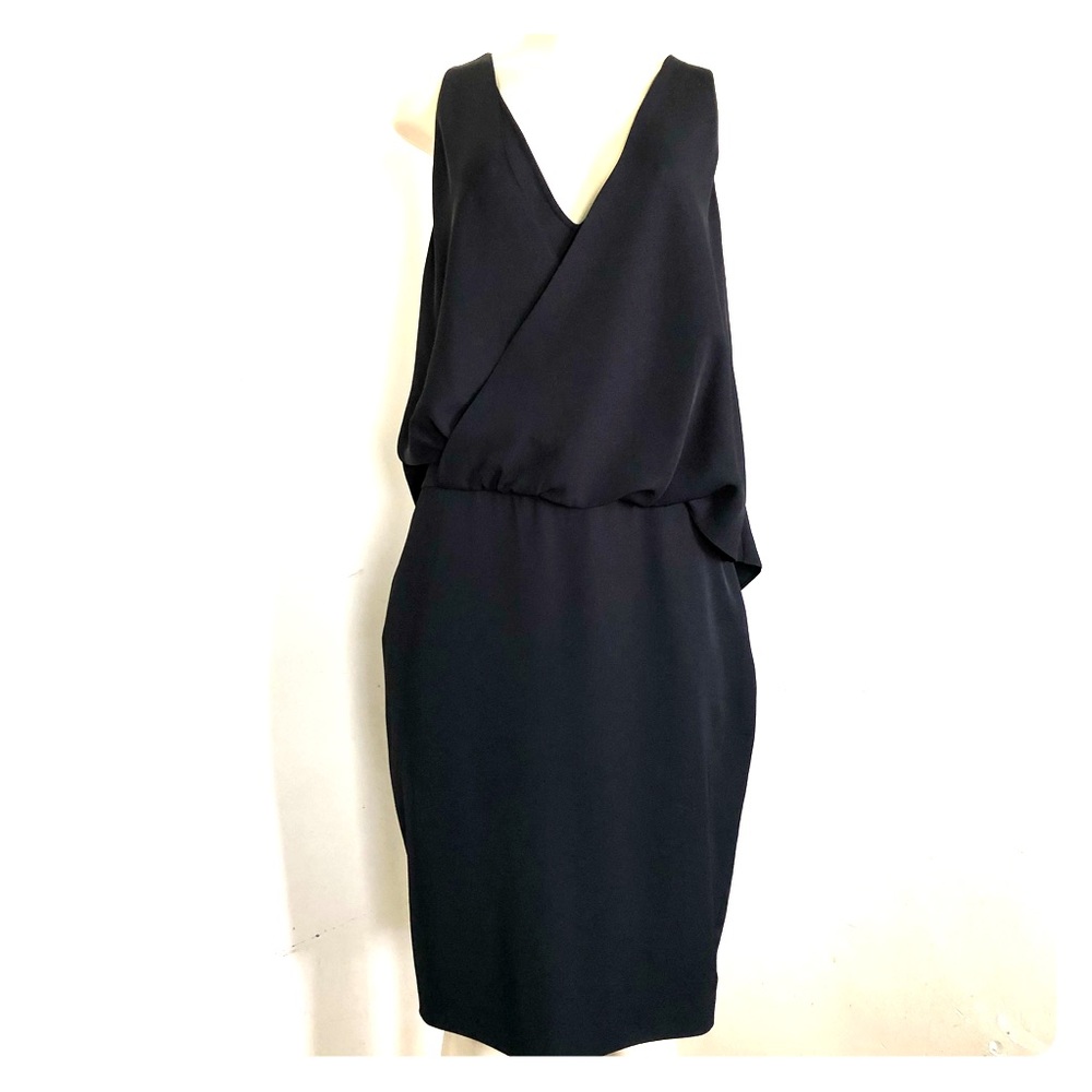 Elizabeth and James V Neck Silk Dress 6/8
